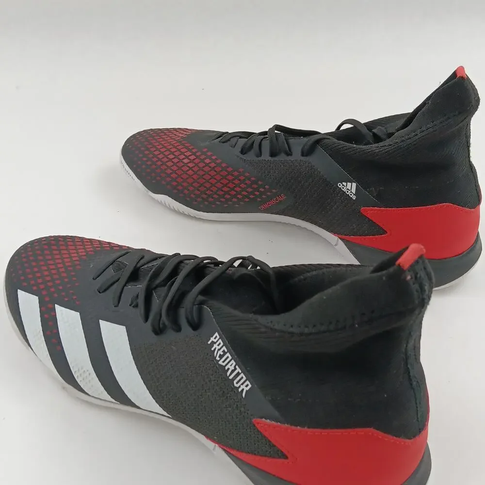 Adidas Predator 20.3 Shoes Mens Size 13 Black Red Indoor Soccer EF2209